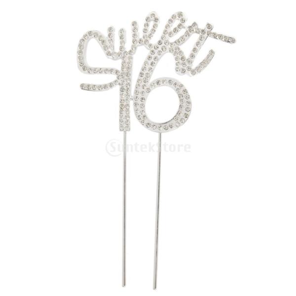 ノーブランド品 合金 ラインストーン カップケーキ装飾品 ケーキ装飾 ケーキトッパー飾り お誕生日 Sweet 16 Buyee Buyee 提供一站式最全面最专业现地yahoo Japan拍卖代bid代拍代购服务 Bot Online