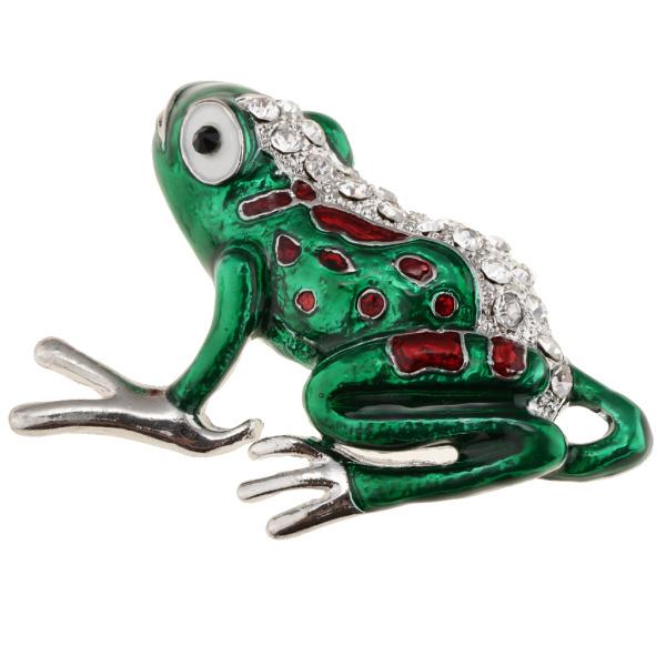 ファッションクリスタル動物ブローチピンラインストーン人格brestpinカエル Stkショップ 通販 Yahoo ショッピング