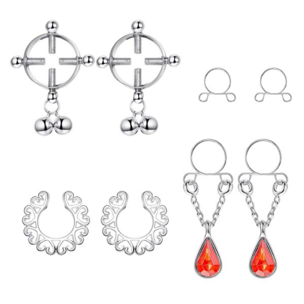 ニップル ピアス - その他のアクセサリーの人気商品・通販・価格比較 