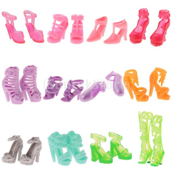 バービー人形ハイヒール靴ドール用素敵 Pvc 製フラットシューズ盛り合わせスタイル12組 Buyee Buyee 日本の通販商品 オークションの代理入札 代理購入