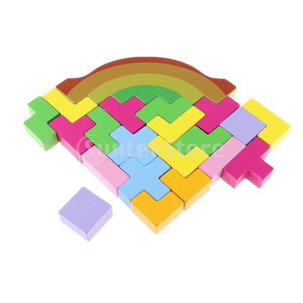 木のおもちゃ ウッドパズル テトリスパズル ブロック バランスゲーム テーブルゲーム おもちゃ Stkショップ 通販 Yahoo ショッピング