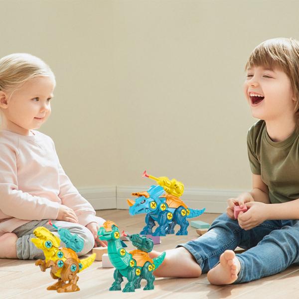 Deerace 木製パズル ジグソー知育玩具 子供 赤ちゃん 漫画 学習分類おもちゃ 恐竜 誕生日プレゼント 女の子 男の子