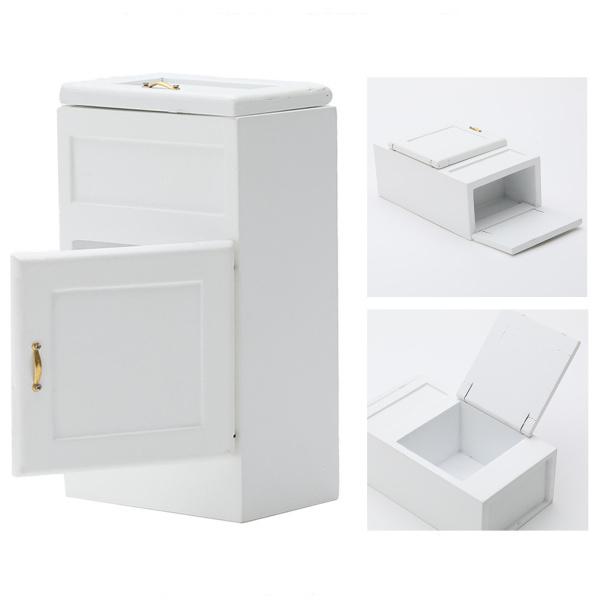 1:12ドールハウスミニチュア冷蔵庫ミニ木製冷蔵庫ドールハウス家具ミニ家電のおもちゃ