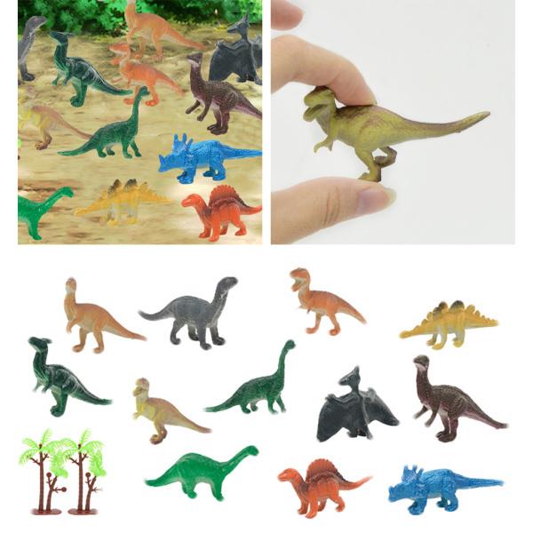 14x恐竜のおもちゃプレイセット3歳以上の男の子のためのおもちゃの恐竜男の子のおもちゃのための恐竜フィギュア4-5、6、7歳