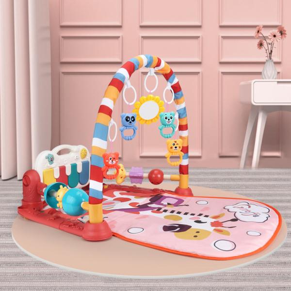 ベビージムプレイマットキックアンドプレイピアノベビーアクティビティジムマットギフトレッド Stkショップ 通販 Yahoo ショッピング