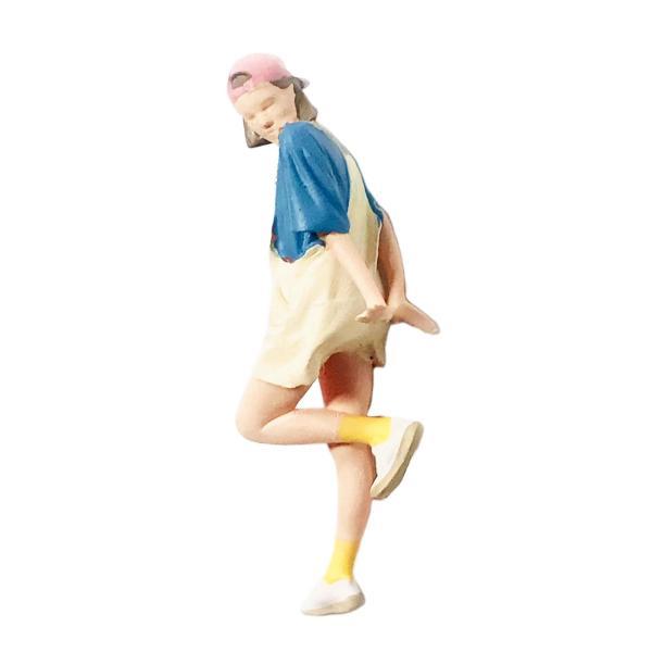 1:64 スケールの人物フィギュア、人物モデル DIY シーン用の小さな人物 DIY プロジェクト ジオラマ装飾飾り ,