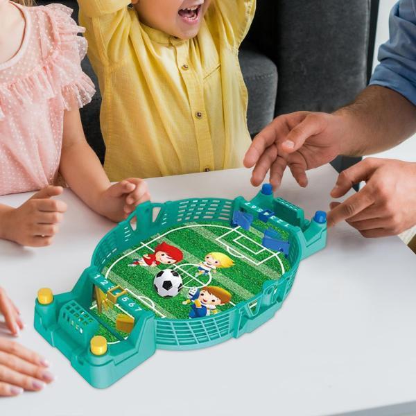 インタラクティブ 卓上 フットボール ゲーム 屋内 スポーツ おもちゃ グリーン