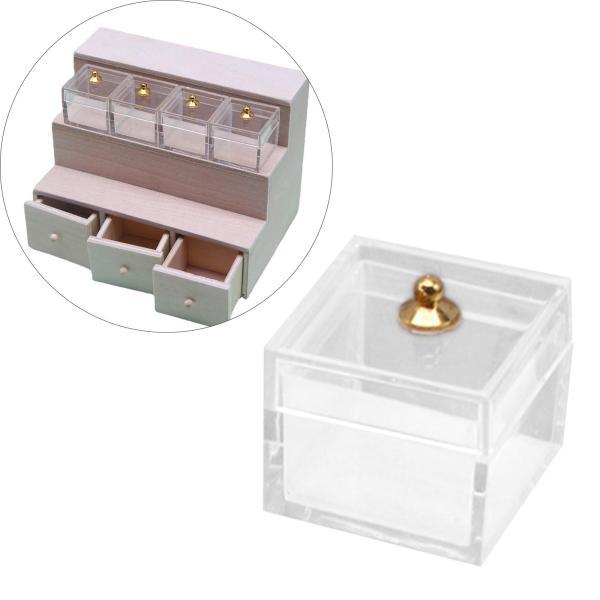 1/12 ミニチュアドールディスプレイケース ミニチュア像装飾ジュエリー