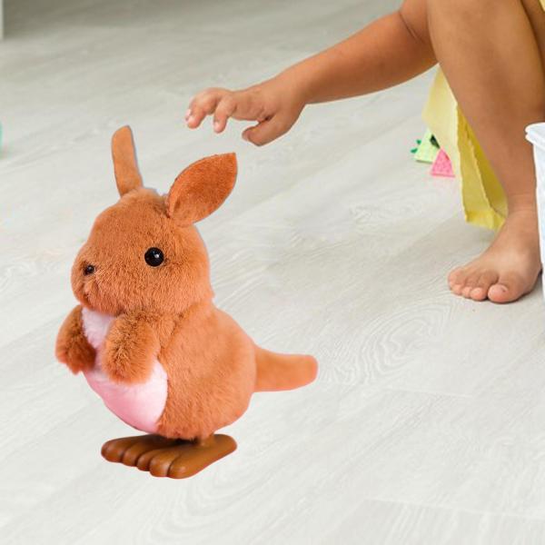 ぬいぐるみ ぜんまい仕掛けの自動で動くあそびコレクション roo : STK