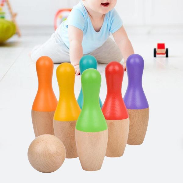 Mölkky 木製ボウリングセット Mölkky 木製ボウリングセット 木製ボウリング スキットルズ