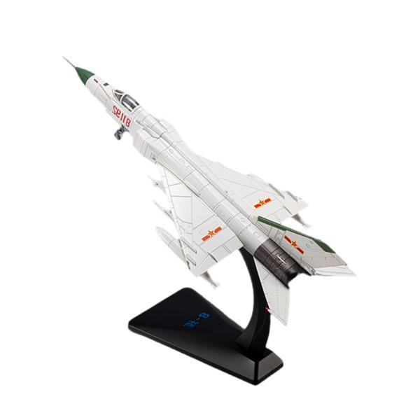 合金 1/72 F8 戦闘機モデル ベース付き シミュレーション飛行機モデル