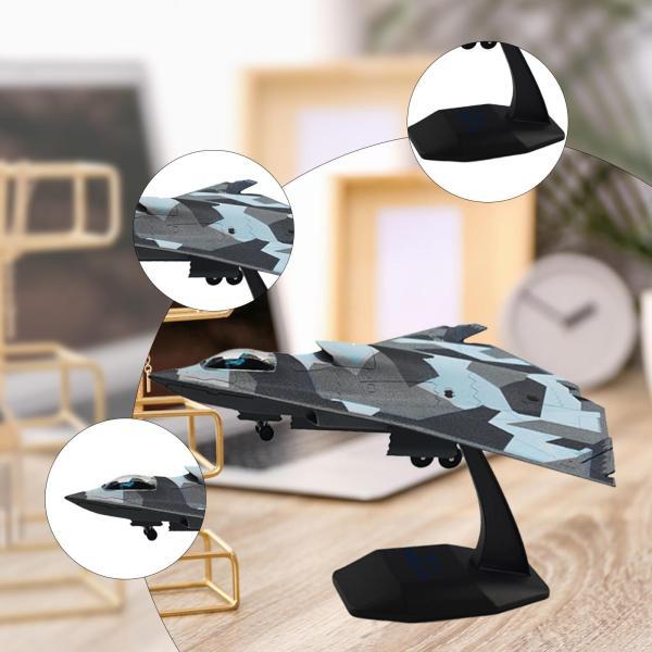 1:144 J36戦闘機模型玩具 シミュレーションオーナメント ダイキャスト