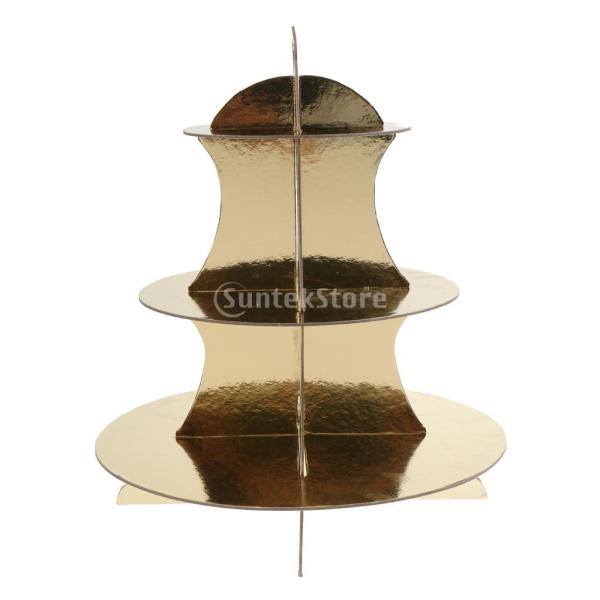 ケーキスタンド 折りたたみ式 紙製 結婚式 誕生日用 パーティー用 再利用可能 全７種類 タイプ1 Stkショップ 通販 Yahoo ショッピング