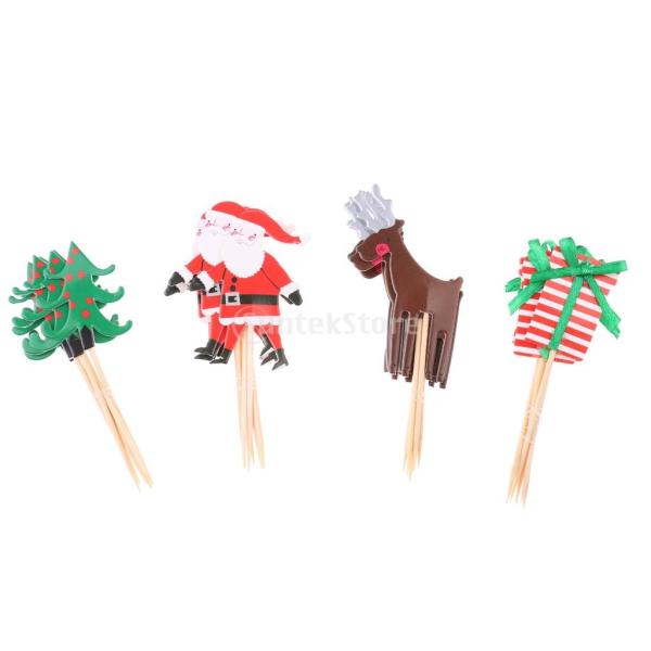 クリスマスパーティー ケーキ飾り ツリー サンタ トナカイ ギフトボックス カップケーキトッパー 24個入り Buyee Buyee 提供一站式最全面最專業現地yahoo Japan拍賣代bid代拍代購服務 Bot Online