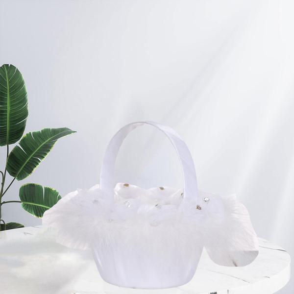 説明:[高品質素材]: 素朴なフラワーガールのバスケットは.信頼性の高いポリエステルとレース素材でできており.軽量で滑らかな表面が快適でソフトな手触りです.[結婚式用フラワーガールバスケット]: フラワーガールバスケットは.結婚式の必需品で...