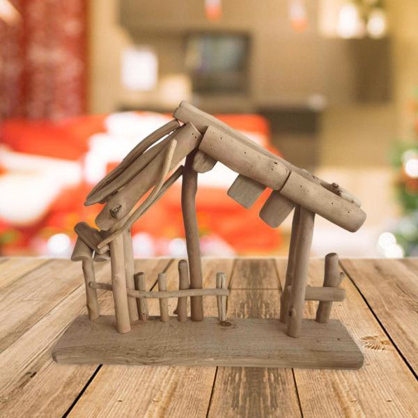 クリスマス デコレーション 飼い葉桶 キリスト降誕の馬小屋