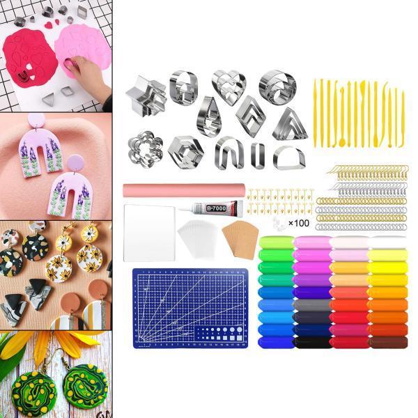 手作りのDIYクラフト用の364xポリマークレイカッターバッキング