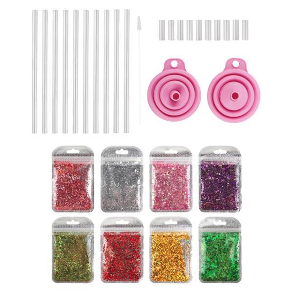 説明:[パッケージ内容]: ブランクブレスレットチューブ10個.プラグ10個.ファンネル2個.ブラシ1個.カラーグリッター8個.マニュアル1個が付属します.10個のグリッターブレスレットをDIYできます.十分に使用できます.[使い方は簡単]...