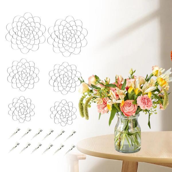 説明:[プレミアム素材]: フローラルフロッグリッドアレンジャーはステンレススチール製で.耐摩耗性があります.曲がったり壊れたりすることはありません.花のデザインに丈夫なベースを提供し.アレンジメントが長持ちし.見栄えが良くなります.[機能...