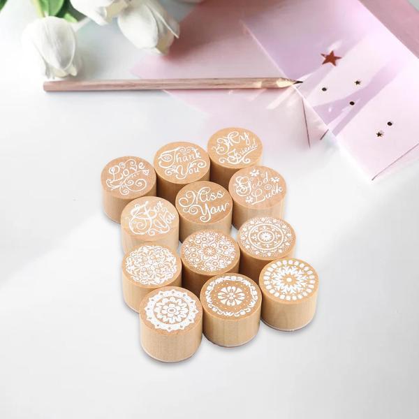 説明:[高品質の素材]: DIY ラウンド レース 木製スタンプは木とゴムで作られており.耐久性があり長期間使用できます. [多機能]: このスタンプセットは.さまざまなスタイルのパターンから選択でき.さまざまなシナリオで多機能に使用できま...