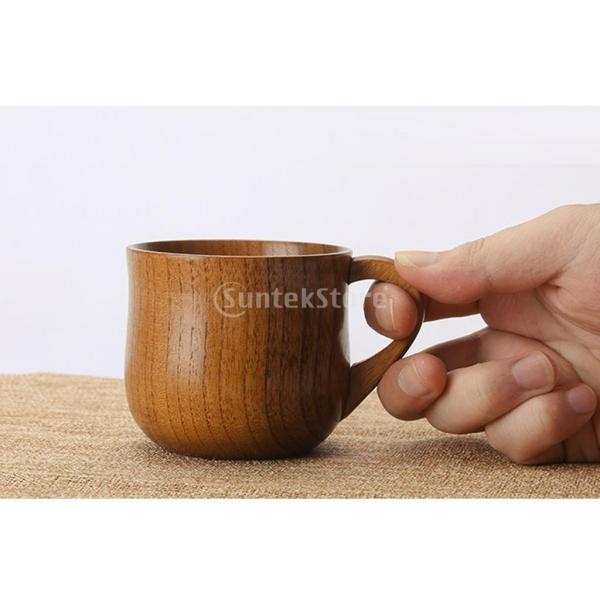 メーカー直送 木製カップ 北欧風 高品質 簡約 手作り コーヒー 茶 ビール ジュース 全9様式選ぶ 友人 ミルク マグカップ 様式9 贈り物