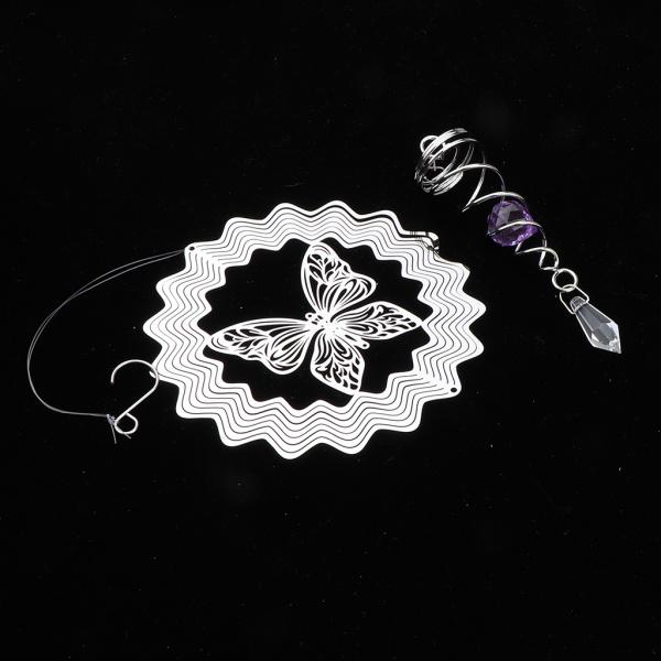 説明:素材スチールとクリスタルボール.仕上げはクローム仕上げ.クロームメッキ.さび止め. 回転しているように見えますが.そうではない.それは幻想です.彼らはただあなたの目を動かしたい.回転させるのはとても美しいです. 幻想を与え.それがター...