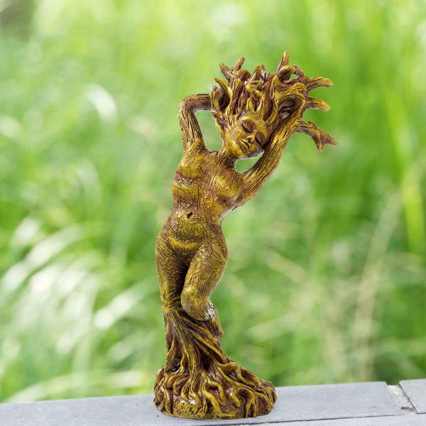 森の像の飾りの木の置物庭の装飾彫刻の女神 :60035753:STKショップ 通販 