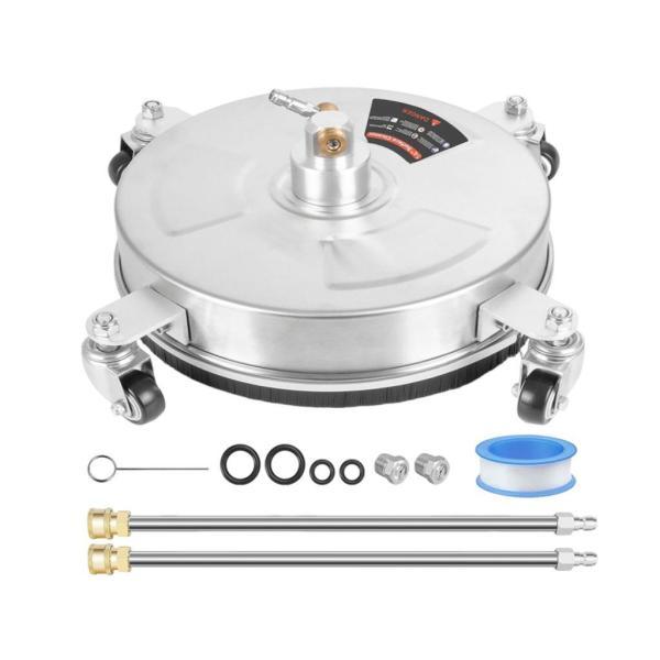 Surface Cleaner 1/4インチ クイックコネクター 4000 PSI 最大圧力 歩道 パティオのクリーニング用