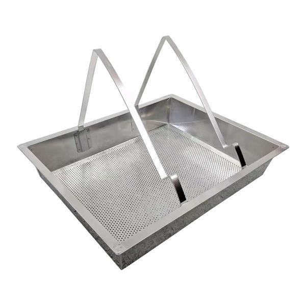 ハニカムアンキャッピングトレイ ステンレススチール 多目的養蜂用品 ハニーストレーナー 養蜂機器