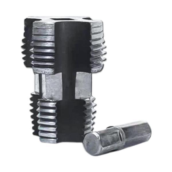 ダブルヘッドパイプタップツールパイプバルブ蛇口コネクタ安定したプロフェッショナル水道管ねじオープナー水道管ねじオープナー