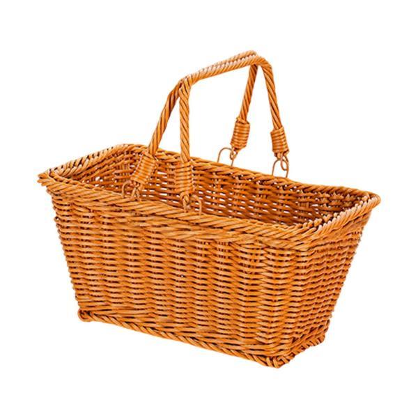 ちょきんぎょ　ピクニック　バスケット　新品 ピクニックバスケット 丈夫な模造籐織バスケット 屋外ハイキング