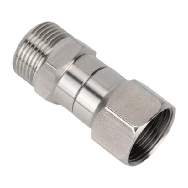 高圧洗浄機ホースアダプター 3/8インチ NPT ステンレススチール M22 スイベルアダプター M22 15mm