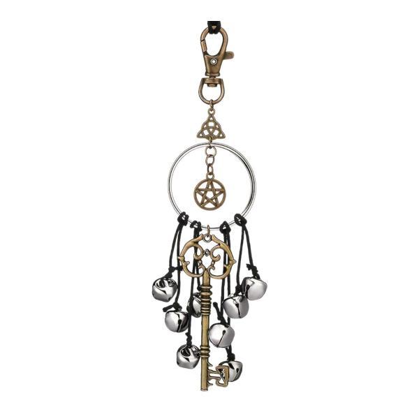 説明:[神秘的な魅力]: このドアノブベル装飾は.ご自宅に神秘的で魅惑的な雰囲気を加えます. [多用途]: ドアノブ.窓枠に掛けたり.部屋の装飾として最適で.ウィンドチャイムはあらゆるエリアの空間的な重なりを高めます. [高品質素材]: ド...