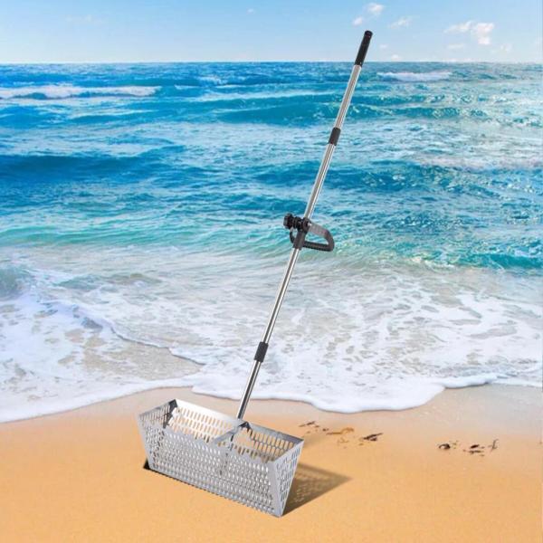説明:[多機能]: 砂かき.糞かき.ビーチ掃除用具などとして実用的で適しています.また.困っている家族や友人に贈ることもできます. [ロングハンドル]: チキンスクーパーポールの長さは150cm / 59.06インチで.かがむことなくさまざ...