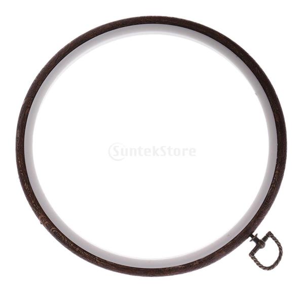 説明： 高品質の刺繍フープと100％新。 針の芸術から布地の絵画まであらゆる種類の工芸品を扱うのに最適です。あなたの工芸品のためのディスプレイフレームです。 このフープはあなたの生地を非常にスムーズかつきつく固定できます。アンチスキッドテク...