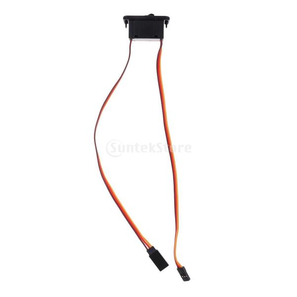 説明:オン/オフ電源スイッチワイヤハーネスケーブル（LED付き）3ウェイコネクタ（JR用） 材質：金属、プラスチックカラー：ブラックサイズチャート:ワイヤ：約23cm / 9.05インチパッケージに含まれるもの: 1ピースJRコネクタスイッ...