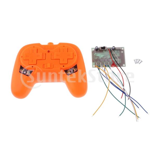 説明:2.4Gリモコン、スピーカー付き2.4G受信機おもちゃの車、タンク、ディガーなどに最適長距離制御、空き地でそれは30メートルに達することができます子供と大人のための素晴らしい贈り物材質：プラスチックサイズ：約11.5×8.5×4cm ...