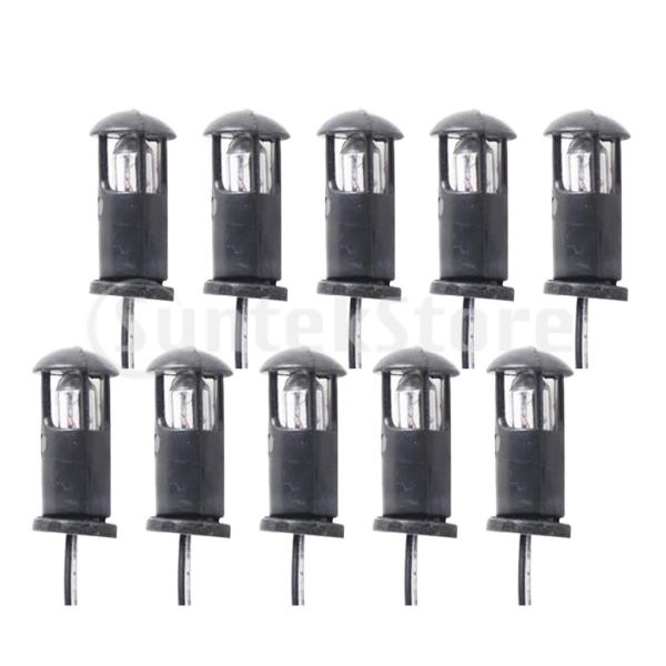 説明:それぞれが二重の街灯柱を持っていて.ワイヤーと電球で完成することができます. 砂テーブルモデルのレイアウトを装飾するために主に使用されます. これらの街灯は3Vの電源電圧での使用にのみ適しています. モデルパーク.記念地区.通り.芝生...