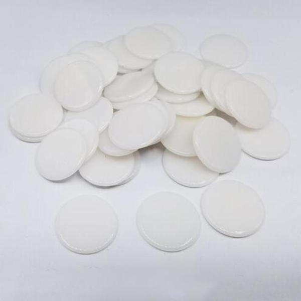 100pcsポーカーチップコイン単色カジノ供給家族ゲームAccs白