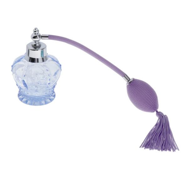 タッセル付き香水瓶詰め替えアトマイザーボトルヴィンテージスタイル 紫 Stkショップ 通販 Yahoo ショッピング