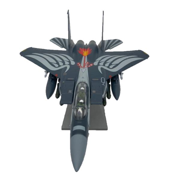 1:100スケールF-15戦闘機軍用陸軍モデルColbles装飾品