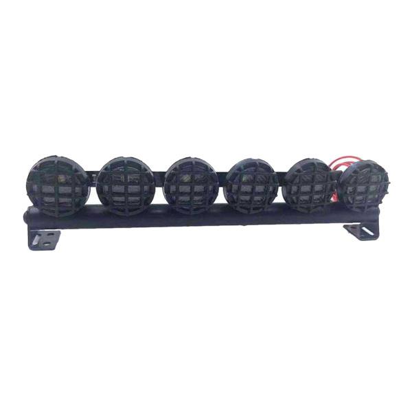 6 LED rcカースポットライト 1/10 RCクローラーカースポットライトルーフライトバー