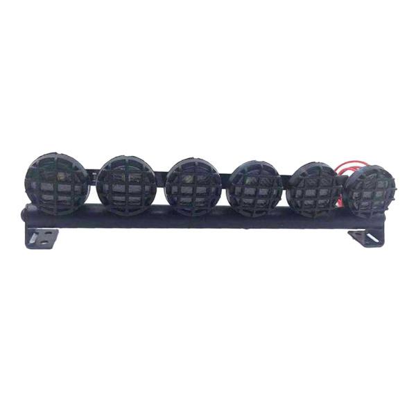 6 LED rcカースポットライト 1/10 RCクローラーカースポットライトルーフライトバー