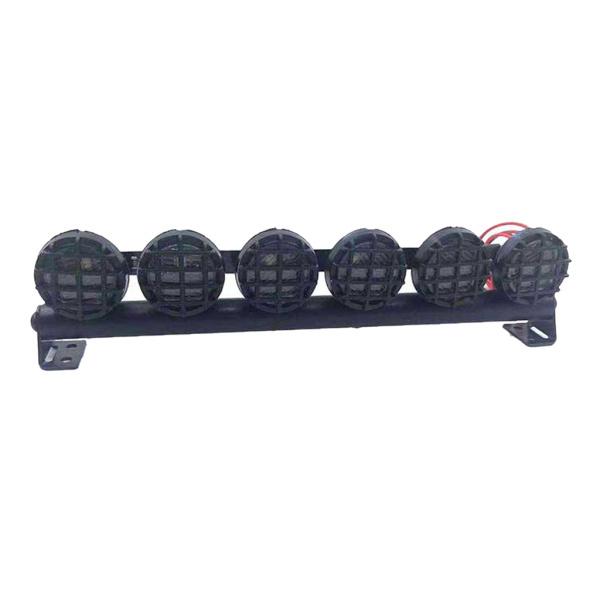 6 LED rcカースポットライト 1/10 RCクローラーカースポットライトルーフライトバー