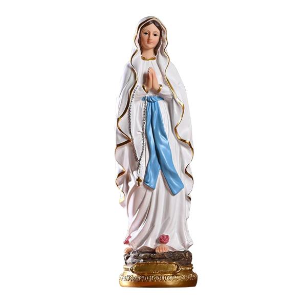 カトリックプラスチックメアリー像.マドンナ手作り聖母マリア像 