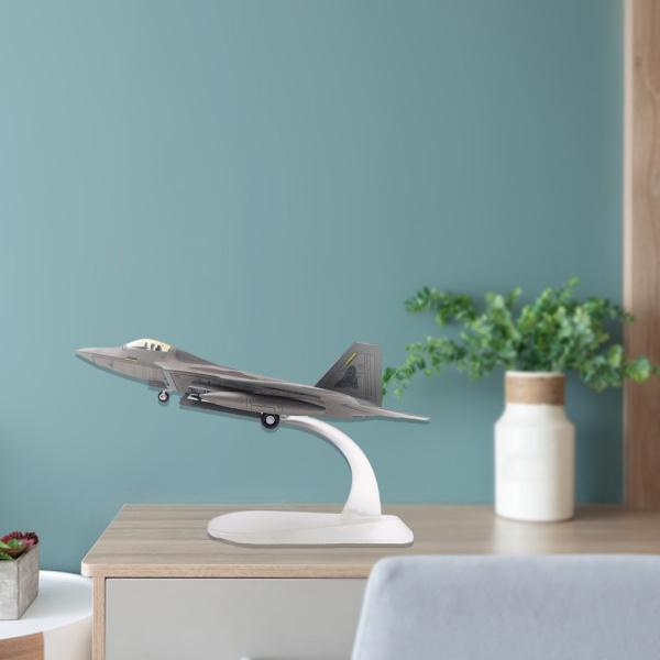 F22 1:100スケール戦闘機モデル金属飛行機キットのグッズ子供