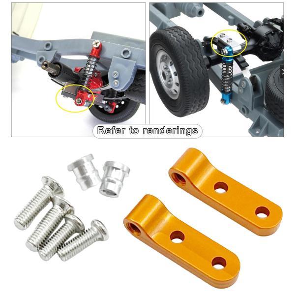 説明:モデルカー用のハイアップグレードパーツ.古いものの交換部品アクセサリ.簡単なインストールとCNC精密製造.斬新な外観と絶妙な技量. WPL D12 D42 1 / 10rcトラックに適しています.仕様:材質:アルミニウム合金サイズチャ...