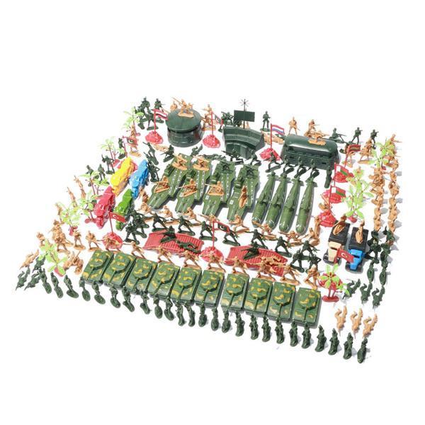 219xアーミーメン兵士プレイセットおもちゃキッズギフト5cm
