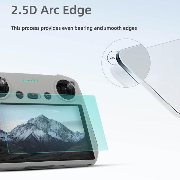 DJI Mini 3Pro用 保護フィルム スクリーンプロテクター DJIRCフィルム 強化ガラス 高光透過 9H超硬度 全面保護 破裂防止