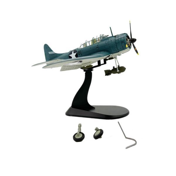 ダイキャスト 戦闘機 ⑨ 1/72 SBD-3 急降下爆撃機 ダイキャスト合金 戦闘機 子供用